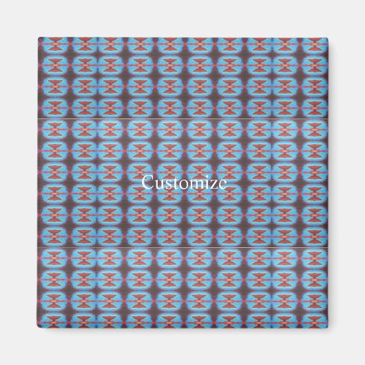 Navajo Rote Felsen Thunder_Cove Magnet (Vorne)