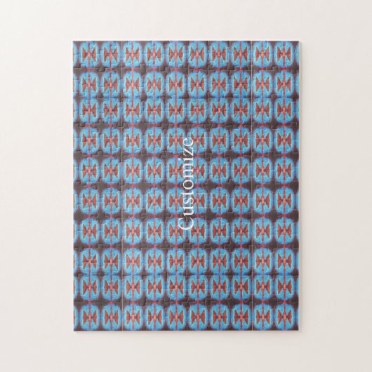 Navajo Rote Felsen Thunder_Cove Puzzle (Vertikal)