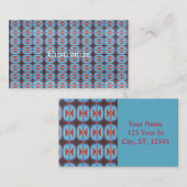 Navajo Rote Felsen Thunder_Cove Visitenkarte (Vorne/Hinten)