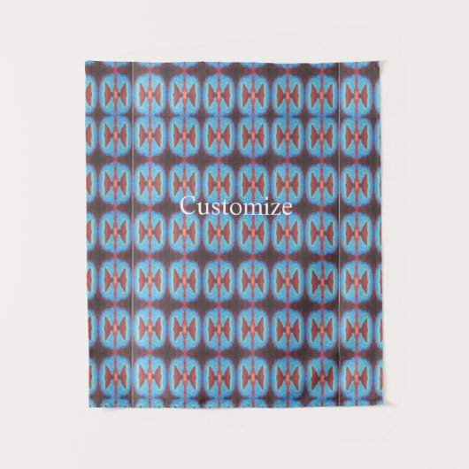 Navajo Rote Felsen Thunder_Cove Wandteppich (Vorderseite)