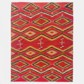NAVAJO SADDLE BLANKET 1910 REPRINT FLEECEDECKE (Vorderseite)