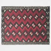 NAVAJO SADDLE BLANKET REPRINT FROM 1920 FLEECEDECKE (Vorderseite (Horizontal))