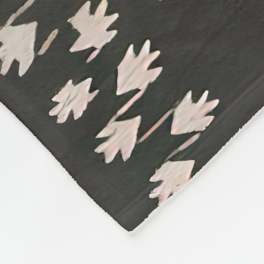 NAVAJO SADDLE BLANKET REPRINT FROM 1920 FLEECEDECKE (Ecke)