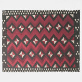 NAVAJO SADDLE BLANKET REPRINT FROM 1920 FLEECEDECKE (Vorderseite (Horizontal))