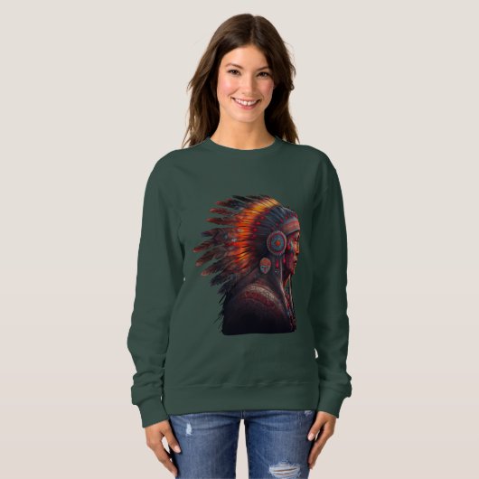 Navajo Shaman Sweatshirt (Vorne ganz)
