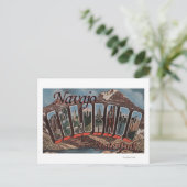Navajo Staat Park, Colorado - Große Briefmarkensze Postkarte (Stehend Vorderseite)