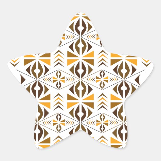 Navajo Stern-Aufkleber (Vorderseite)