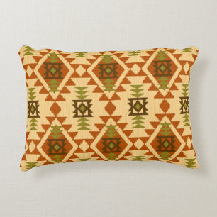 Navajo Stil ethnische Stämme geometrische nahtlos Dekokissen