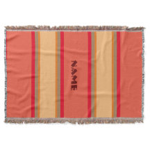 "Navajo" Stil Fleece Kruge Blanket