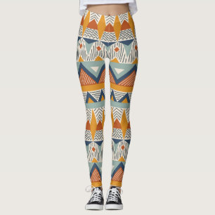 Navajo Style Nahtloses Muster Leggings