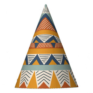 Navajo Style Nahtloses Muster Partyhütchen