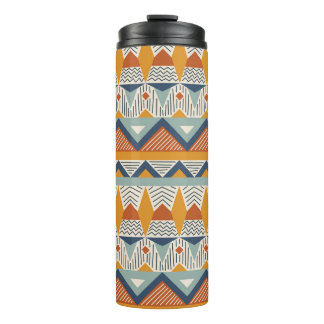 Navajo Style Nahtloses Muster Thermosbecher