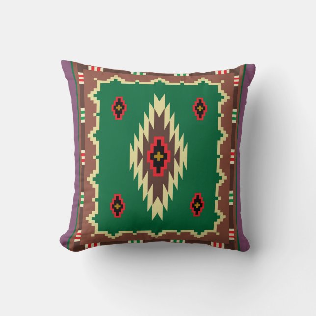 Navajo Throw Pillow 2 Kissen (Vorderseite)