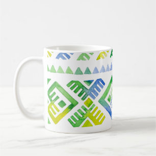 Navajo-Tribut: Majestät des Wasserfarbstamms Kaffeetasse