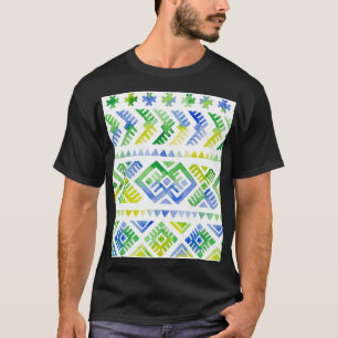 Navajo-Tribut: Wasserfarbe Stammesmajestät T-Shirt