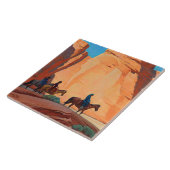 "Navajos in a Canyon" von Maynard Dixon Fliese (Seite)
