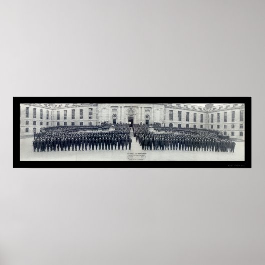 Naval Academy Midship Foto 1922 Poster (Vorne)