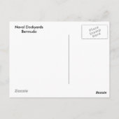 Naval Dockyard Postkarte (Rückseite)