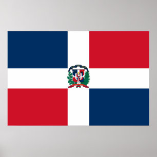 Naval Ensign der Dominikanischen Republik, Dominic Poster