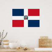 Naval Ensign der Dominikanischen Republik, Dominic Poster (Küche)