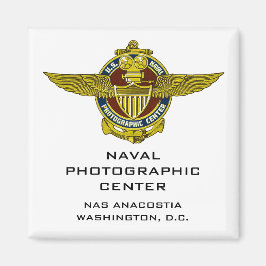 NAVAL FOTOGRAPHIC CENTER (Color) Magnet