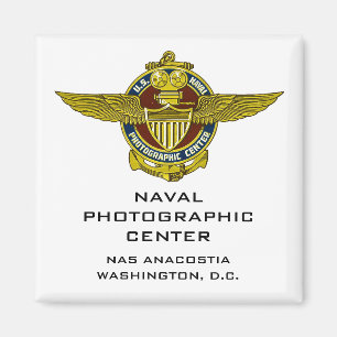 NAVAL FOTOGRAPHIC CENTER (Color) Magnet