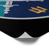 Naval Infantry Corps Command (ukraine) V2 Ukrainia Poster (Ecke)