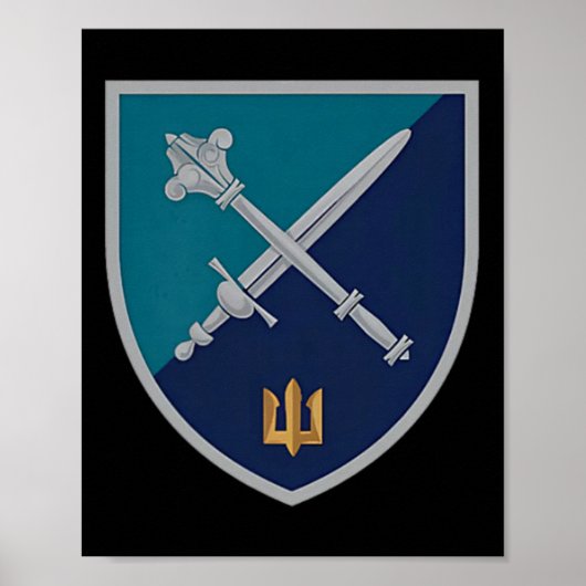 Naval Infantry Corps Command (ukraine) V2 Ukrainia Poster (Vorne)