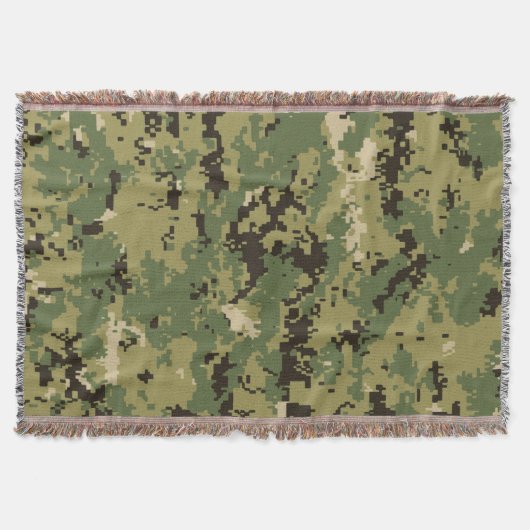 Naval Woodland Camouflage Decke (Vorderseite)