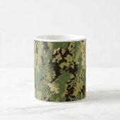 Naval Woodland Camouflage Kaffeetasse (Mittel)