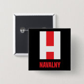 NAVALNY! BUTTON (Vorne & Hinten)