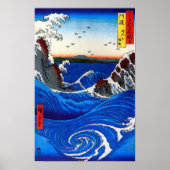 Navaro Rapids Hiroshige Japanisch Fine Art Poster (Vorne)