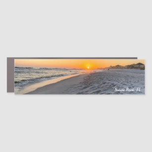 Navarra Beach Florida Sunset Car Magnet