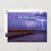 Navarra Florida Blitzstürm erhalten gut Postkarte (Vorne/Hinten)