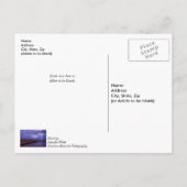 Navarra Florida Blitzstürm erhalten gut Postkarte (Rückseite)