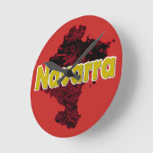 Navarra Runde Wanduhr (Winkel)