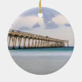 Navarre Beach Angelrutsche Ornament (Hinten)