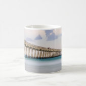 Navarre Beach Fishing Pier Kaffeetasse (Mittel)