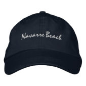 Navarre Beach Florida Embroidered Baseball Hat Bestickte Baseballkappe (Vorderseite)