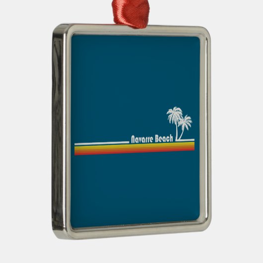 Navarre Beach Florida Ornament Aus Metall (Rechts)