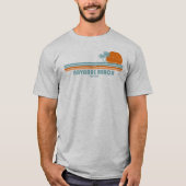 Navarre Beach Florida Sun Palm Trees T-Shirt (Vorderseite)