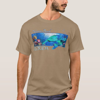 Navarre Beach Florida Urlaub Schwimmen Meeresschil T-Shirt