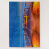 Navarre Beach Pier bei Nacht Puzzle (Vertikal)