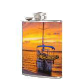 Navarre Florida Fire Sunset Flachmann (Links)