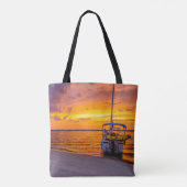 Navarre Florida Fire Sunset Tasche (Rückseite)