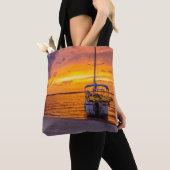 Navarre Florida Fire Sunset Tasche (Von Nahem)