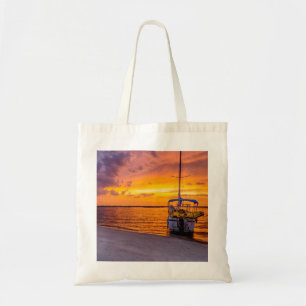 Navarre Florida Fire Sunset Tragetasche