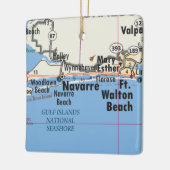 Navarre Florida Karte Keramikornament (Links)