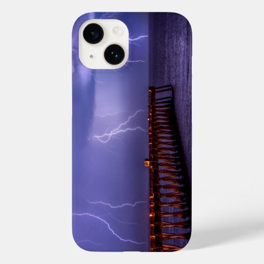 Navarre Florida Lightning Storm Case-Mate iPhone Hülle (Rückseite)