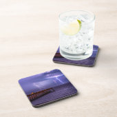 Navarre Florida Lightning Storm Getränkeuntersetzer (Rechte Seite)